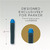 PARKER Cartouches d'encre Mini QUINK, effaçable, bleu