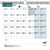 QUO VADIS Calendrier FAMILY PLANNER MENSUEL, 2026/2027