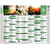QUO VADIS Calendrier mural 'Equology', 430 x 335 mm, 2027