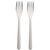PAPSTAR Fourchette réutilisable, longueur: 185 mm, blanc