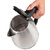 CLATRONIC Bouilloire WKS 3830, sans fil, 1,7 L, inox