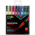 POSCA Marqueur à pigment PC3M, étui de 8, assorti standard